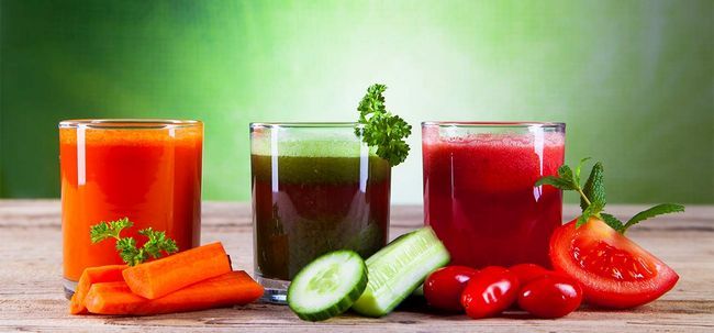 5 jus de légumes sains pour la perte de poids Photo