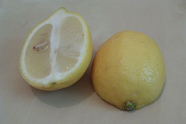 Le jus de citron frais