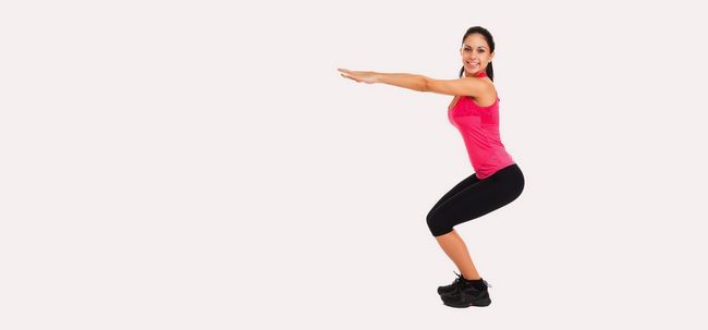 7 avantages étonnants de squats de saut Photo