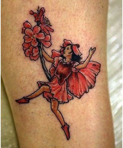 heureux fées tatouages