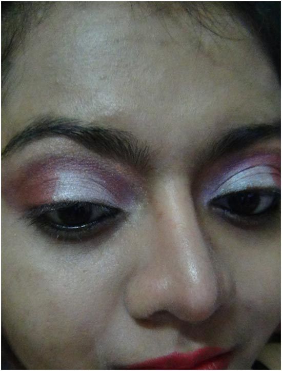 oeil rose maquillage ombre 7