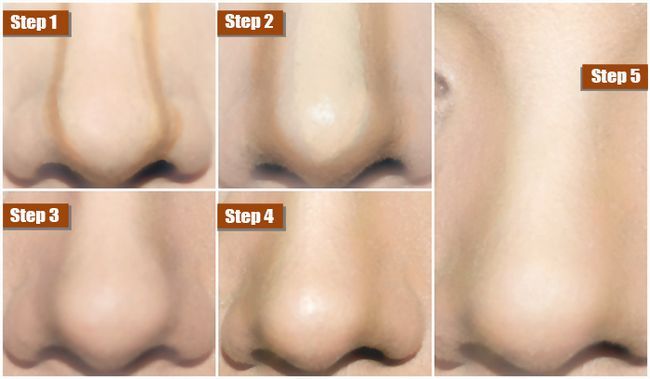 Comment faire de votre nez paraître plus mince avec le maquillage - tutorial avec des étapes détaillées et photos Photo