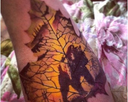 Gardez sur Tattoo Maple Leaf
