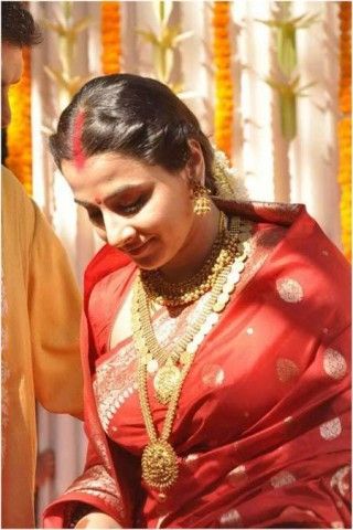 Mariage regard de Vidya Balan
