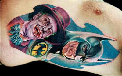 Top 10 des dessins de tatouage Joker Photo
