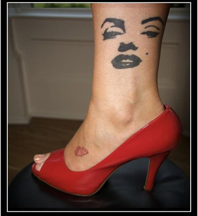 Top 10 marilyn monroe dessins de tatouage Photo