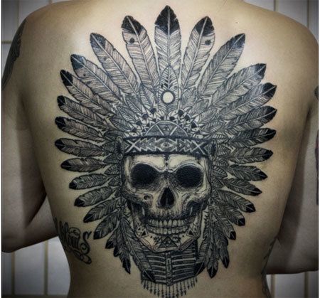 crâne mexicain dessins de tatouage