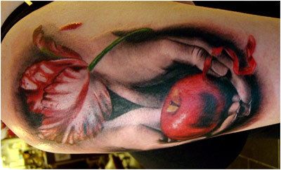 twilight apple tatouage