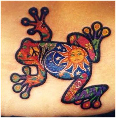 japanese grenouille tatouage