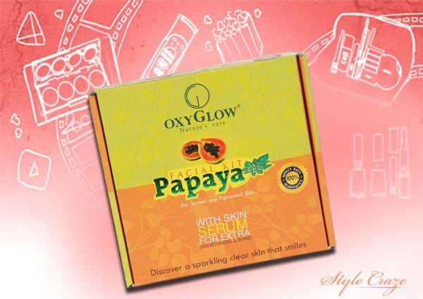 OxyGlow Papaya Facial Kit
