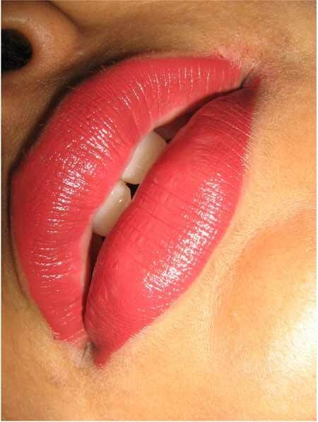 lèvre maquillage pour peau foncée