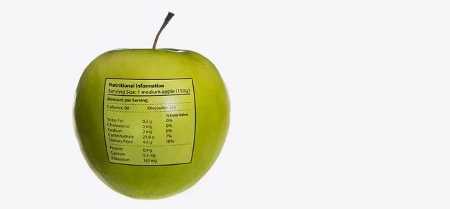 5 pommes Jour régime alimentaire pour perdre du poids Photo