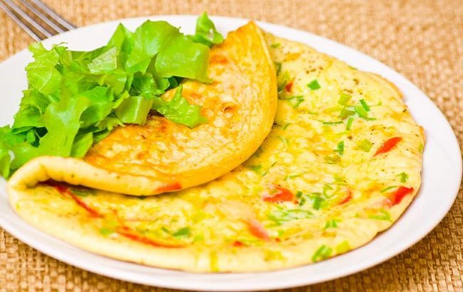 Omelette Oeuf chinois et légumes Recette