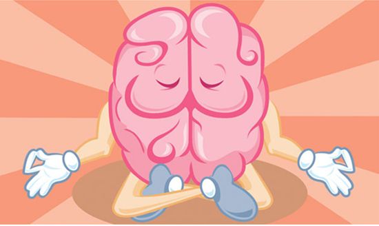 yoga se connecte pour le cerveau