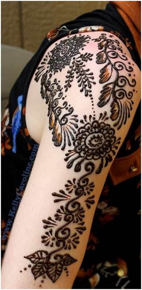 conceptions de mehndi de henné