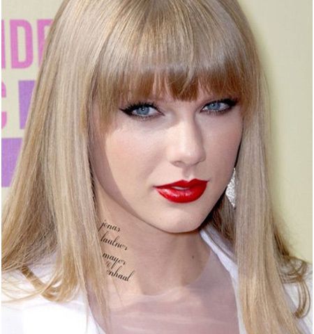 Tatouages ​​Taylor Swift