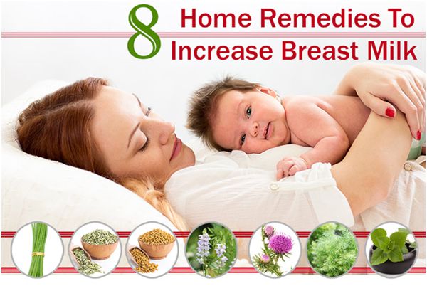 8 remèdes maison efficace pour augmenter le lait maternel Photo