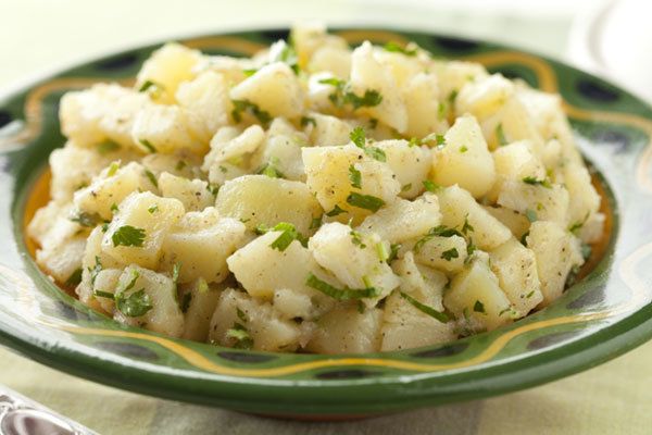 Salade de pommes de terre marocaine