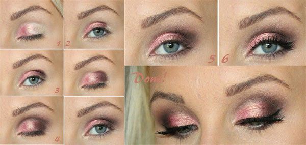 Maquillage Shimmer Rose Eye