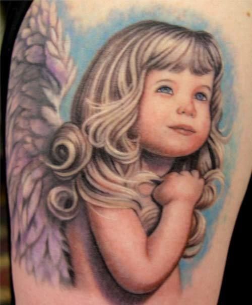 tatouages ​​portrait sur le bras
