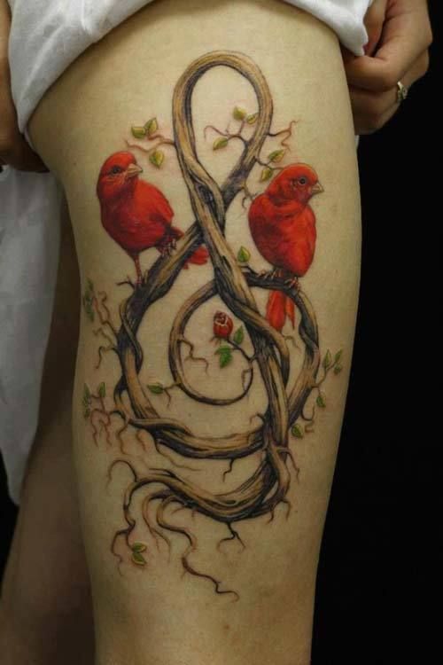 tatouage oiseaux