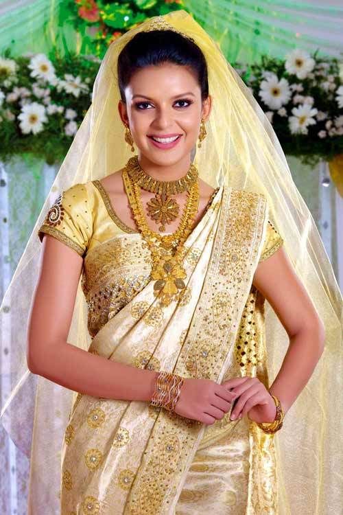Kerala mariée traditionnelle