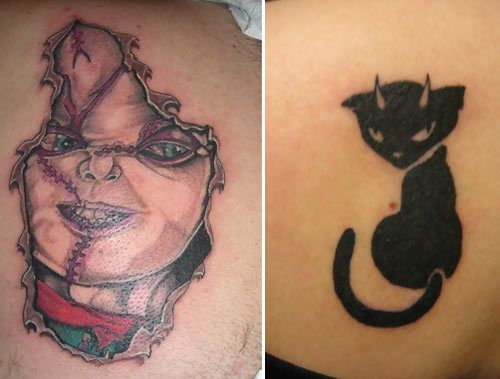 mauvaises conceptions de tatouage