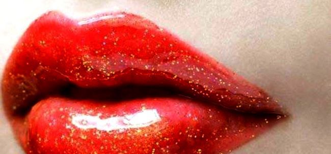 Une histoire complète de rouge à lèvres Photo