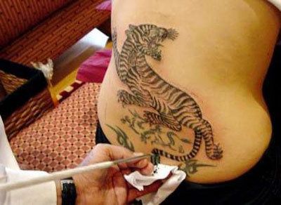 bengale tatouage de tigre