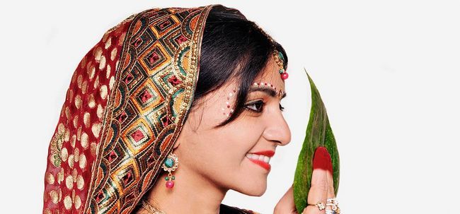 Bengali tutoriel de maquillage de mariée Photo