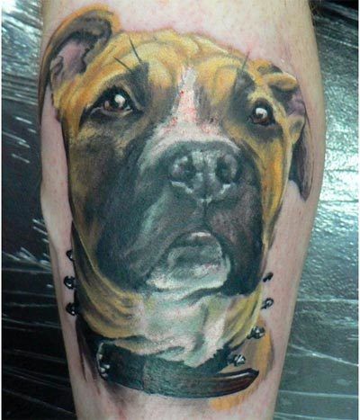 idées de tatouage de chien
