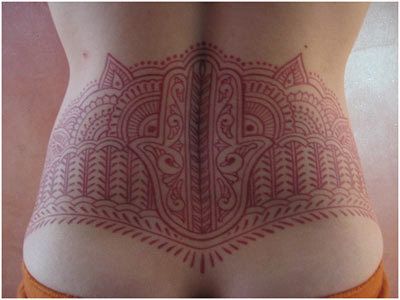 tatouage au henné conçoit pour les filles