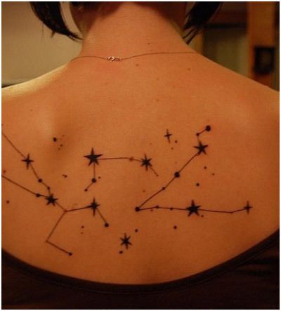 Aries constellation tatouage