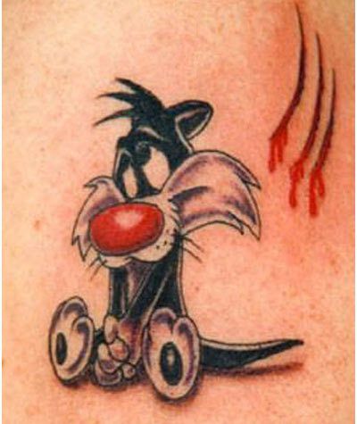 Sylvester tatouage
