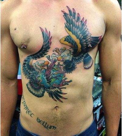 aigle bataille tatouage