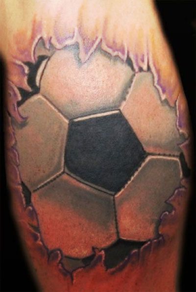 Football tatouage
