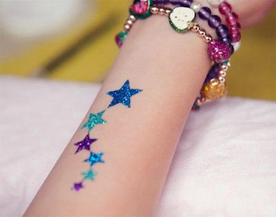 tatouages ​​paillettes étoiles