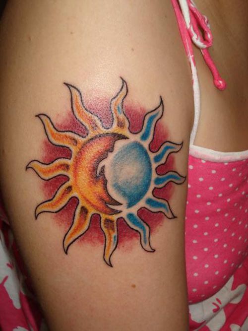 soleil conception tatouages