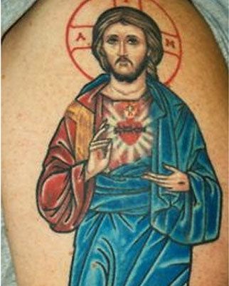 tatouages ​​jésus