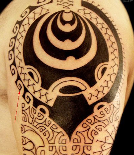 Ocean tatouage maori