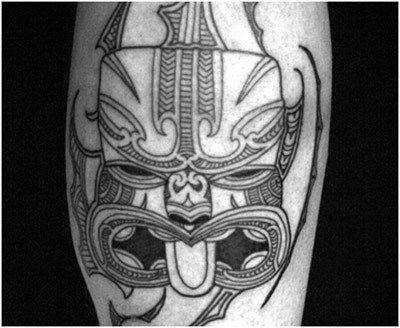 Visage Maori Tattoo