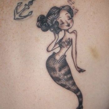 Meilleures tatouages ​​sirène - NOTRE TOP 10 Photo