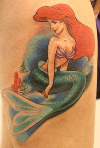 Ariel tatouage