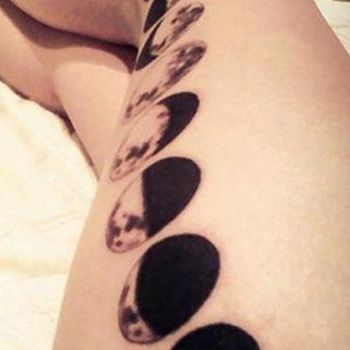 Meilleurs designs lune de tatouage - NOTRE TOP 10 Photo