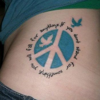 Les meilleurs dessins de tatouage - la paix de notre top 10 Photo