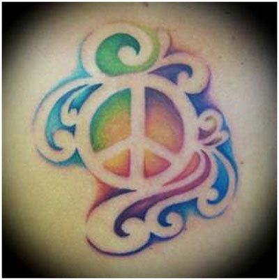 tatouages ​​de paix inspiré