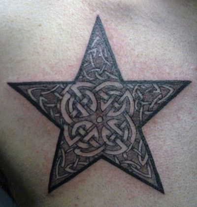 celtique tatouages ​​étoiles