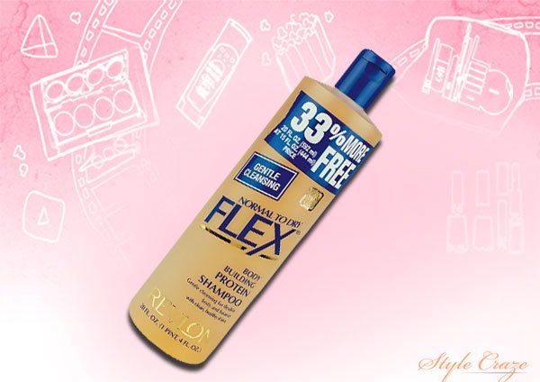 Bâtiment Revlon Flex Body Protein Shampoo - peau normale à sèche