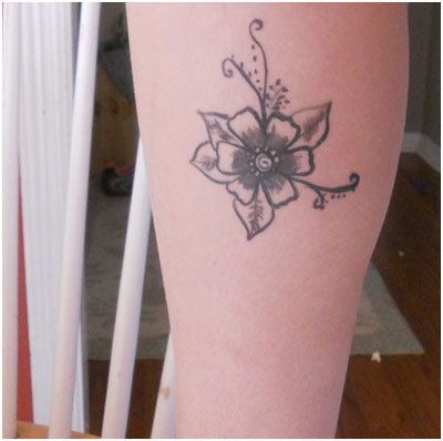 dessins de tatouage floral