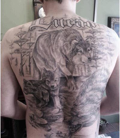 Wolf Pack tatouage